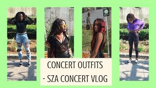 #OOTD: CONCERT OUTFITS / SZA CONCERT VLOG | Emmanuela Okon