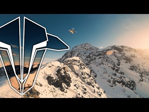 This 60 FPS footage of a drone racing down mountains will give you vertigo.