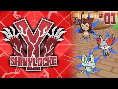 Pokémon Y Shiny Locke - Episode #01 "A SHINING START"