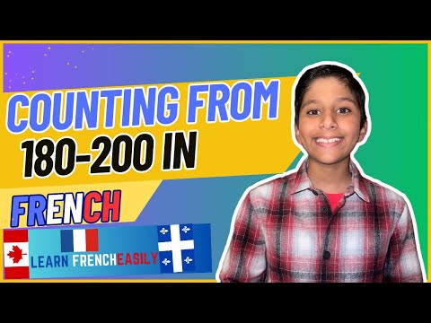 French Number Guide: Mastering Counting from 180-200! #french #numbers #counting #tutorial