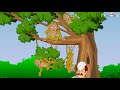 Cap Merchant and Monkeys - Telugu Animated Story