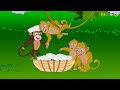 Cap Merchant and Monkeys - Telugu Animated Story