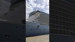 Anthem Of The Seas #santorini #cruiseship #cruise
