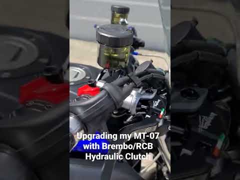 Upgrading my MT-07 with Brembo / RCB hydraulic Clutch