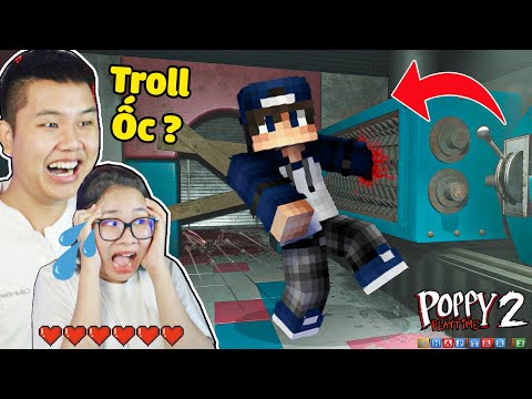 bqThanh TV - bqMinecraft Bar Becomes MOMMY LONG LEGS Snail Troll In POPPY PLAYTIME CHAPTER 2 ???