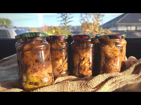 Marinated Mushrooms | MY GRANDMOTHER'S Recipe