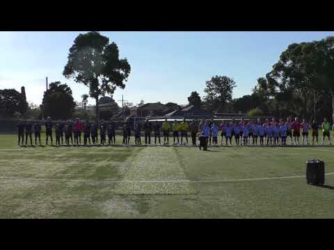 Mazenod Victory v Mooroolbark 2018 ANZAC Day Pre Game Commemorations