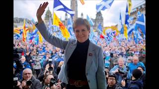 Excerpts from the first IndyRef2020 Rally - Glasgow