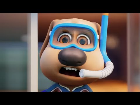 Breaking the Pool Rules | Talking Tom Shorts | Cartoons for Kids | WildBrain Zoo
