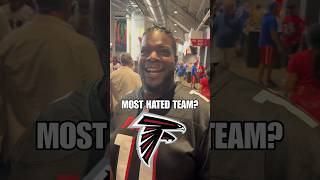 What team do Atlanta Falcons fans HATE most??? #falcons #bills #saints #nfl #shorts