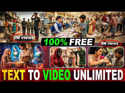 Unlimited FREE AI 4K📺Video Generator | Open Source Text to Video AI | Image to 4k Video Maker 2026