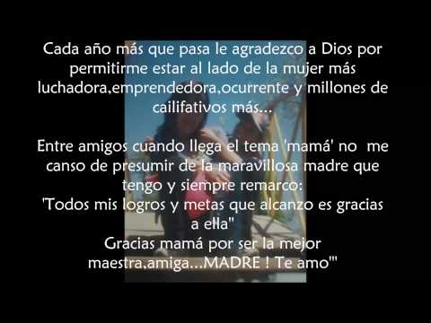 Gracias mamá .. HAPPY BIRTHDAY!!!