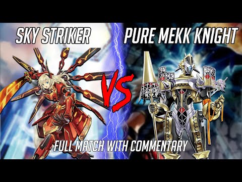Yu-Gi-Oh! Pure Mekk Knight Vs Sky Striker - Online Feature Match Round 3 (June 2020)