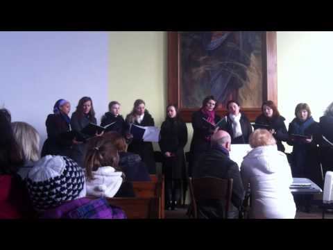Sbor La Gioia pod vedením Heleny Havlíkové, Ave Maria (Musil), 7.4.2013 Nové Strašecí