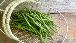 NO FAIL method for amazing FROZEN GREEN BEANS!