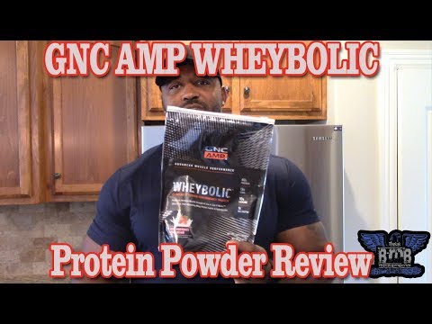 Supplement Review- GNC AMP WheyBolic Protein Powder