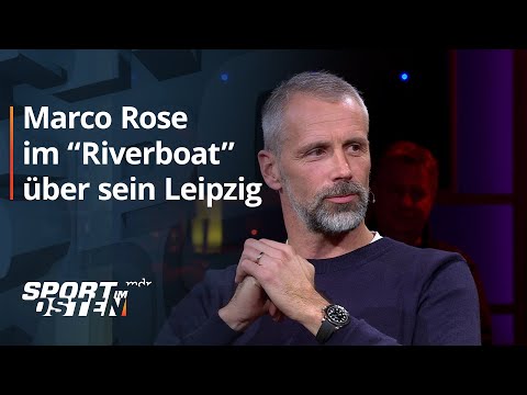 RB-Coach Marco Rose in Plauderlaune auf dem "Riverboat" | MDR