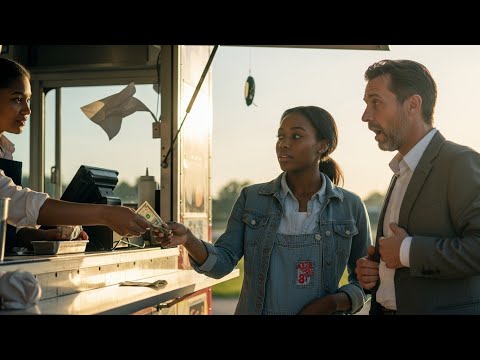 She Spent Her Last Dollar on a Hungry Stranger — Weeks Later, He Proposed with Tears…”