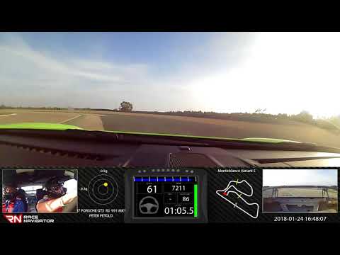 Peter und Marcel Fun - Monteblanco Variant 5, PORSCHE GT3  RS  991 MK1, 01:52.823