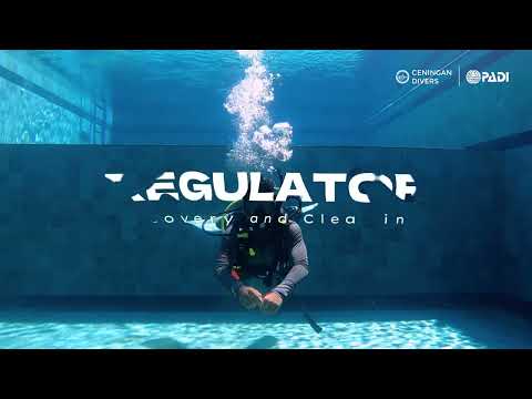PADI Open Water Course Skills - Regulator Recovery and Clearing
