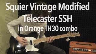 Video thumbnail for review - Squier Vintage Modified Telecaster SSH by AmpsOnAir