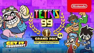 Nintendo TETRIS 99 × WarioWare: Get It Together! – ¡Un Grand Prix demencial! anuncio