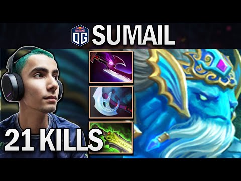 OG.SUMAIL MORPHLING WITH 21 KILLS - DOTA 2 7.27 GAMEPLAY