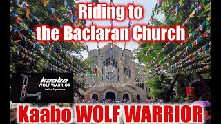 Kaabo WOLF  WARRIOR 11 Riding to the Baclaran Church - Dual View Video -