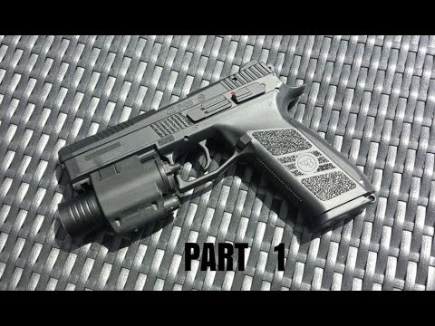 ASG/KJW CZ P09 DUTY Review Part 1 [Airsoft]