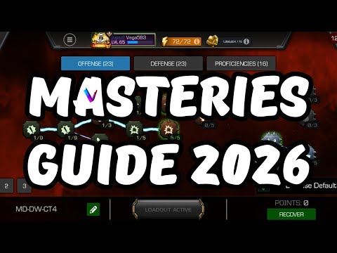 Best Masteries For You - Masteries Guide Updated 2026 - Best For Advanced & Beginners - MCoC