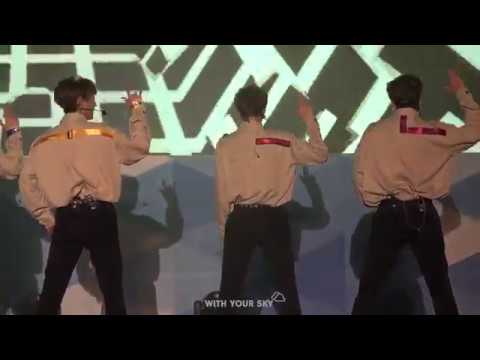 [4K] 190817 케이팝 뮤직 페스티벌 BTS 작은 것들을 위한 시(Boy with Luv) cover - 동키즈 재찬 직캠