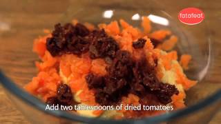 Vodafone 4G with Fatafeat - Chickpea & Salmon Crostini with Arugula Salad