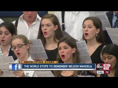 Local tribute to Nelson Mandela