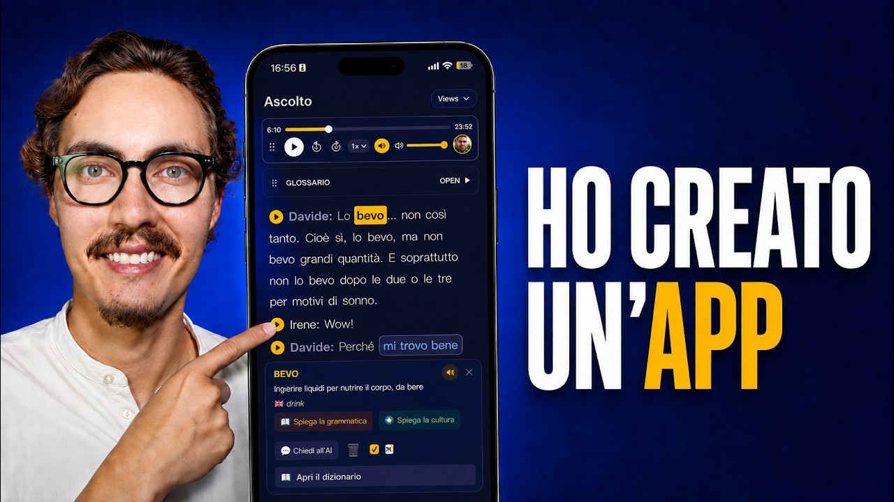 L'unica APP per imparare l'italiano che ti serve
