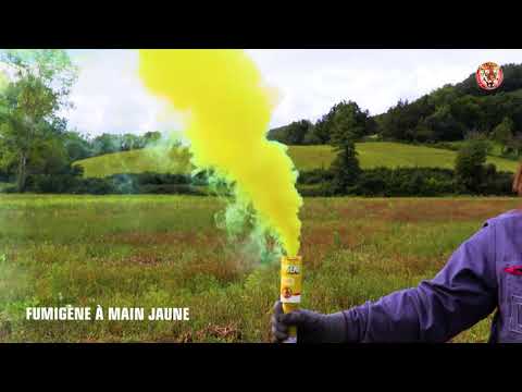 FUMIGÈNES À MAIN JAUNES