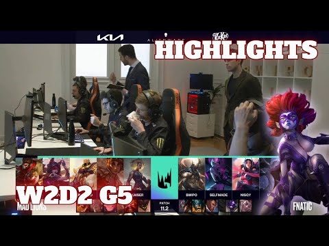 Mad Lions vs Fnatic   Highlights   Week 2 Day 2 S11 LEC Spring 2021   MAD vs FNC