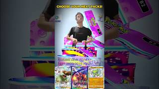 CHOOSE YOUR NEXT 10 PACKS ON POKEMON TCG POCKET! EP 1! #pokemontcgpocket #pokemoncards #memes