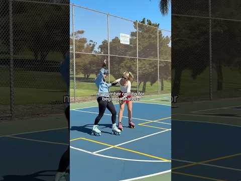 My biggest tip for beginner roller skaters 🛼