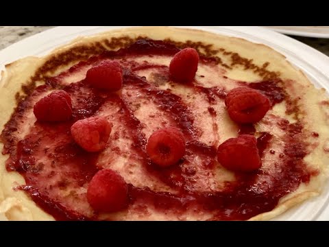 Latvian 🇱🇻 Pancakes / Thin Pancake Recipe