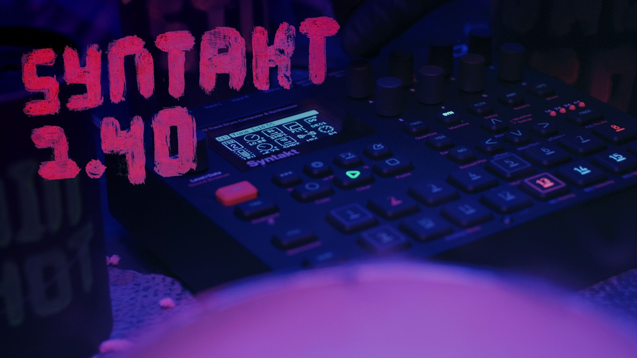 Syntakt OS Upgrade - YouTube