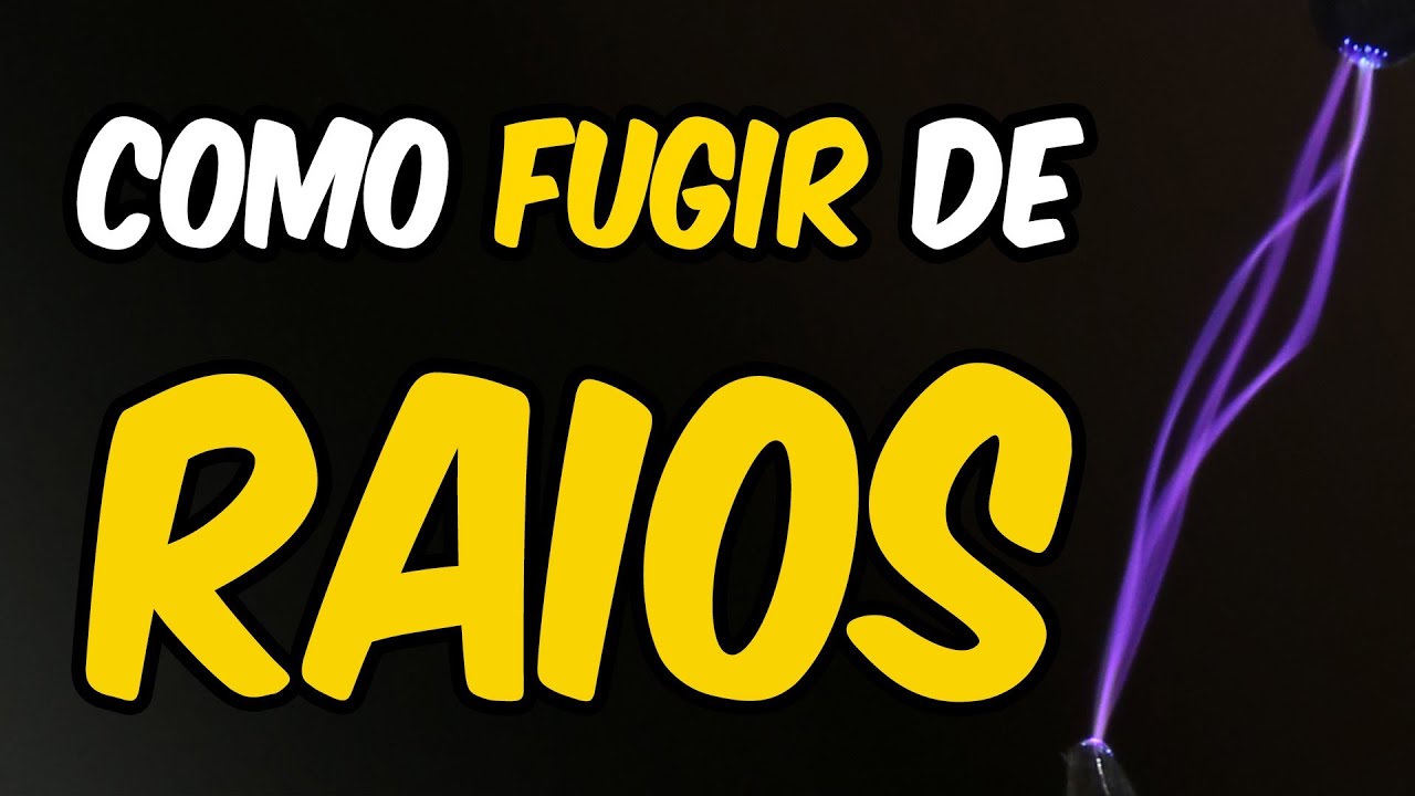 Como se proteger de raios em uma tempestade (EXPERIÊNCIA + dica doméstica)