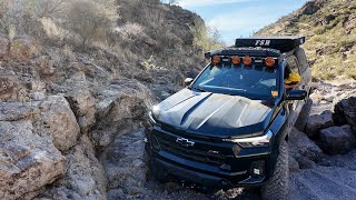 A Trail I Should NOT Have Tried | 2023 Chevy Colorado Off-roads with a Land Cruiser and Bronco PT.1