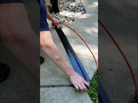 If You HAVE to Run an Extension Cord Over a Walkway Watch This!