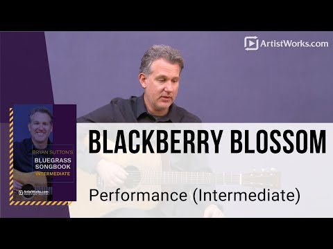 🎸 Bryan Sutton Guitar Lesson - Blackberry Blossom - Performance (Intermediate) - TrueFire
