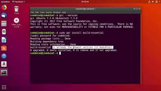 How to Compile and Run C program Using GCC on Ubuntu 18.04 LTS (Linux) / Ubuntu 20.04 LTS