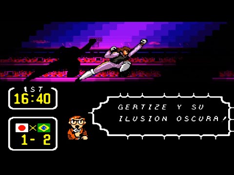 SNES - Captain Tsubasa 3 - Game 20 Japon vs Brasil