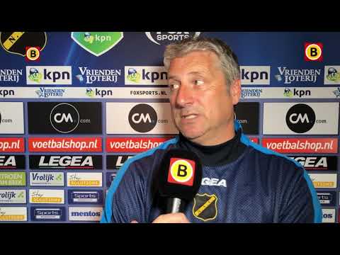 Trainer Ruud Brood weet dat hij in de strijd tegen degradatie met NAC bij Excelsior moet winnen.