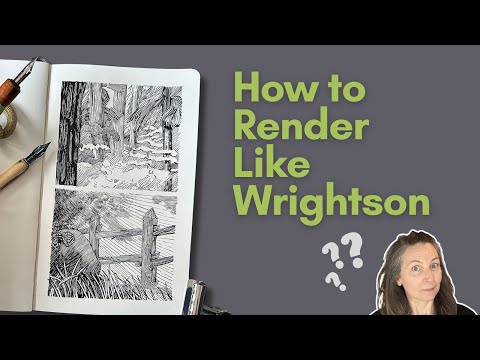 Introduction to Bernie Wrightson Techniques for Rendering with Dip Pen and Ink