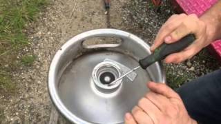 How To Remove A Keg Valve