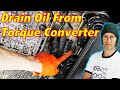 How To Drain Oil From Torque Converter Mercedes